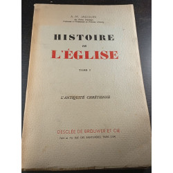 Histoire de l'église tome 1