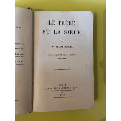 Jeanne marcel Le Frère et la soeur Bibliothèque Rose