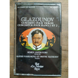 Glazounov Concerto pour violon piano - Semen Snitkovski Cassette...