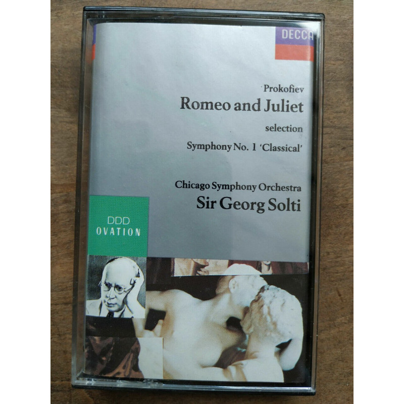 Prokofiev Romeo and Juliet - Georg Solti Cassette Audio-K7 Decca