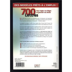 700 LETTRES Pour Régler Vos Litiges Et Garantir Vos Droits First