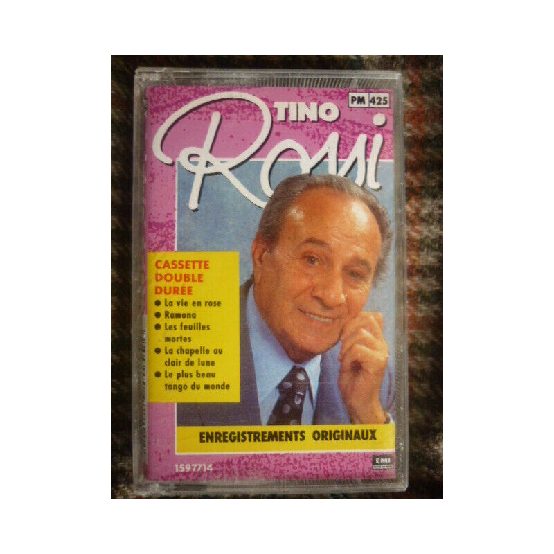 Tino Rossi enregistrements originaux Cassette Audio-K7 EMI 1597714