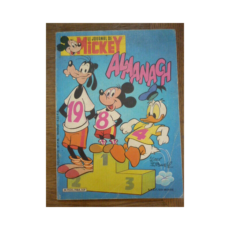 LE JOURNAL DE MICKEY ALMANACH
