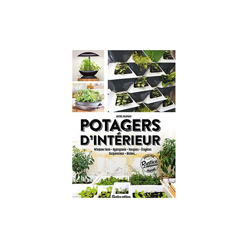 Potagers d'intérieur : Window Farm hydroponie vasques étageres...
