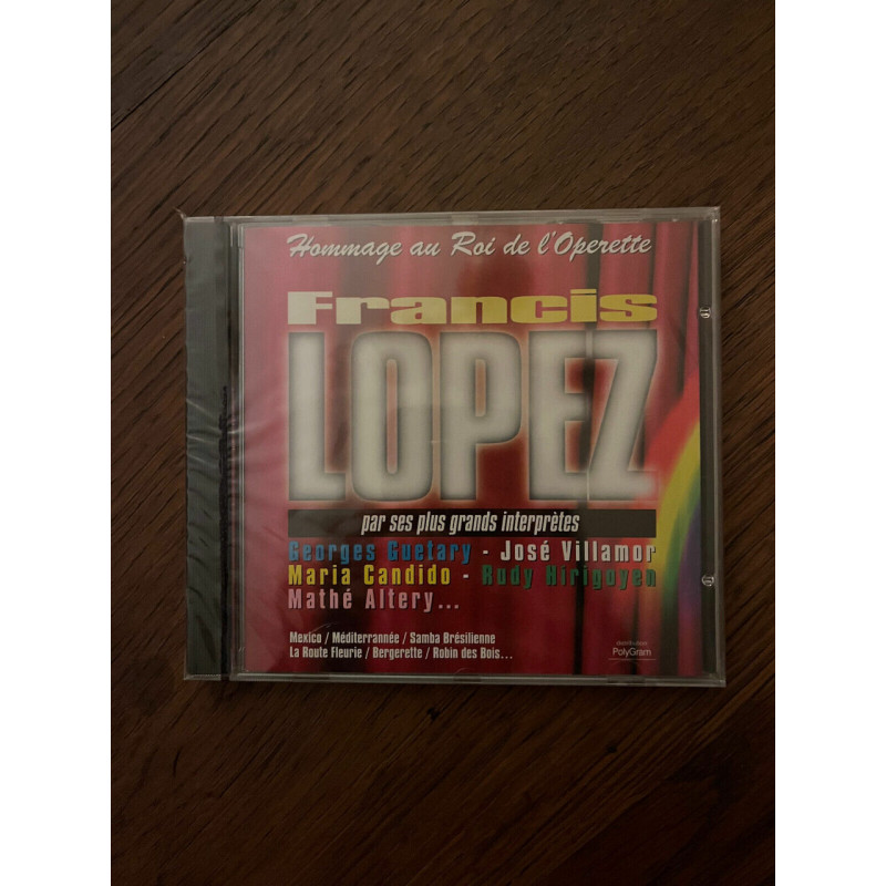 Hommage au Roi de l'Operette cd NEUF SOUS BLISTER