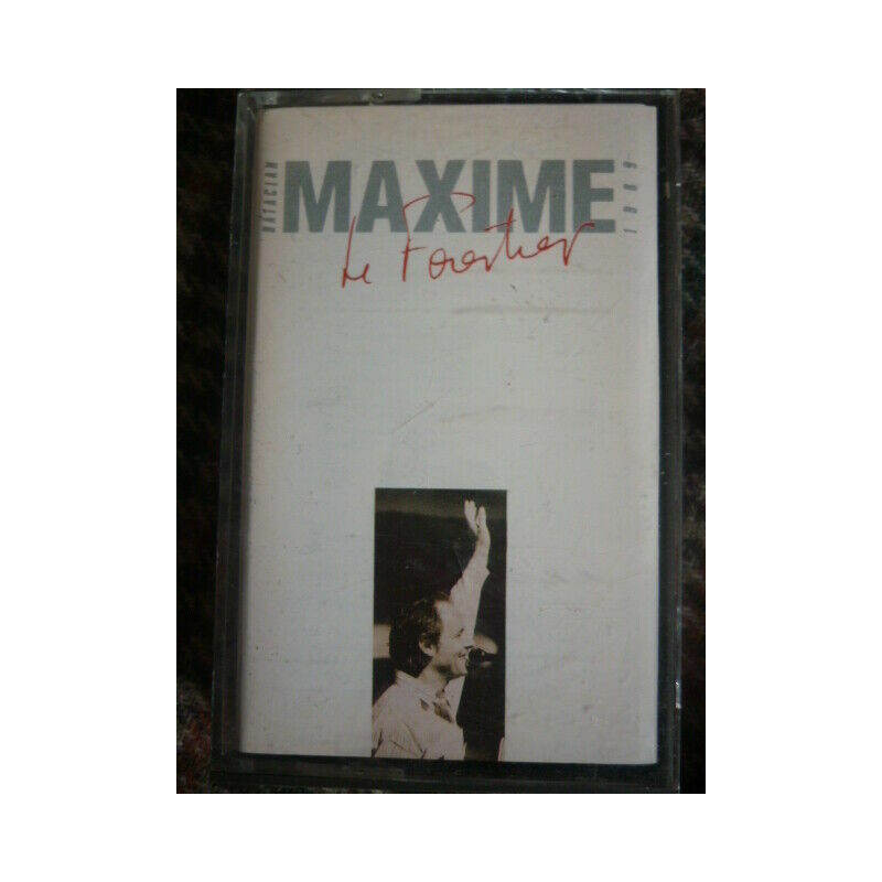 MAXIME LE forestier Bataclan cassette audio k7 841 138 4