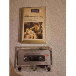 K7 Audio :Mozart Violin Concertos N° 1 2 et 3 - Pinchas Zukerman