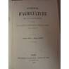Journal d'Agriculture de la côte d'or 5 tomes 4 vol 1874 1er trim 1875