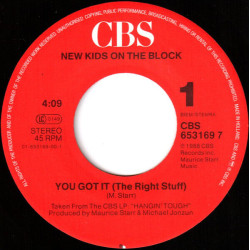 You Got It (The Right Stuff)