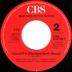 You Got It (The Right Stuff)