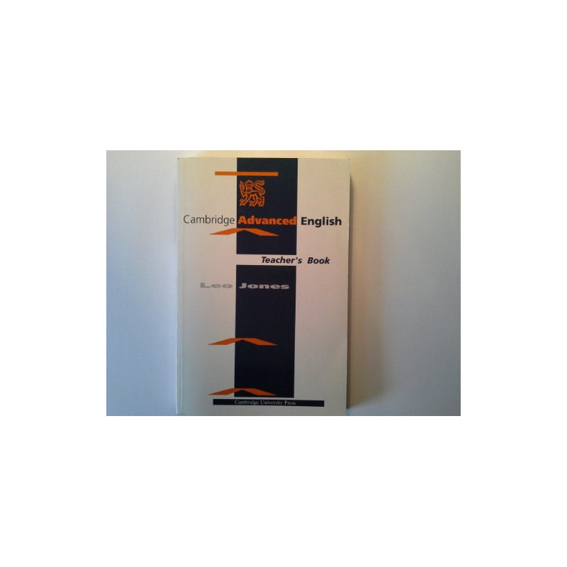 Cambridge Advanced English Teacher's book