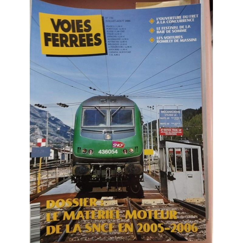 Revue Voies Ferrées N° 156