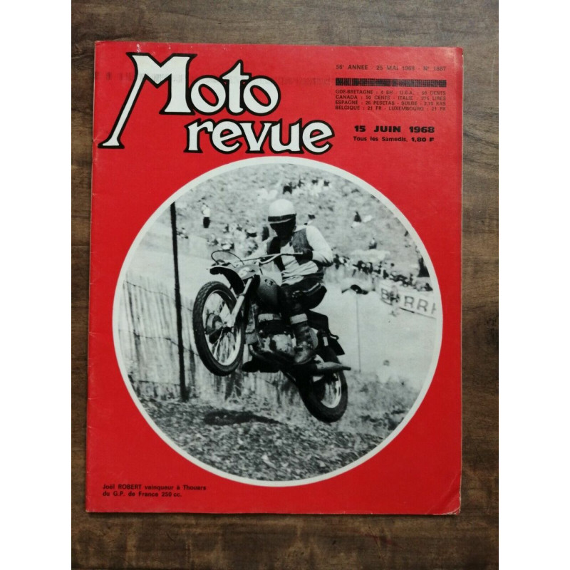 Moto Revue n 1887 15 juin 1968