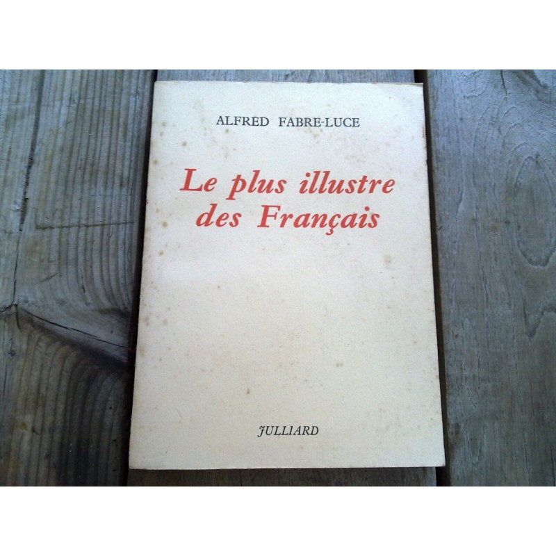 luce Le plus illustre des Français