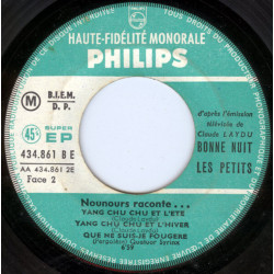 Nounours Raconte... 4 Histoires De Yang Chu Chu Le Petit Chinois