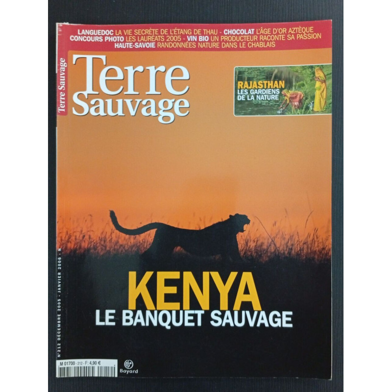 Revue Terre sauvage N° 212