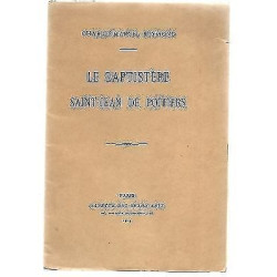 REYMOND Le baptistère Saint Jean de Poitiers dédic