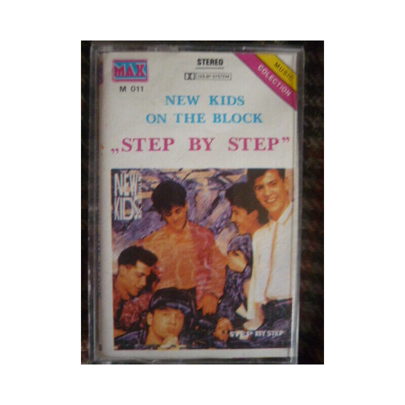 New Kids on the Block Step by Step Cassette Audio-K7 Max M011