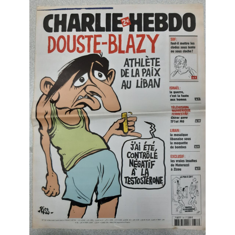 Revue Charlie Hebdo n° 737