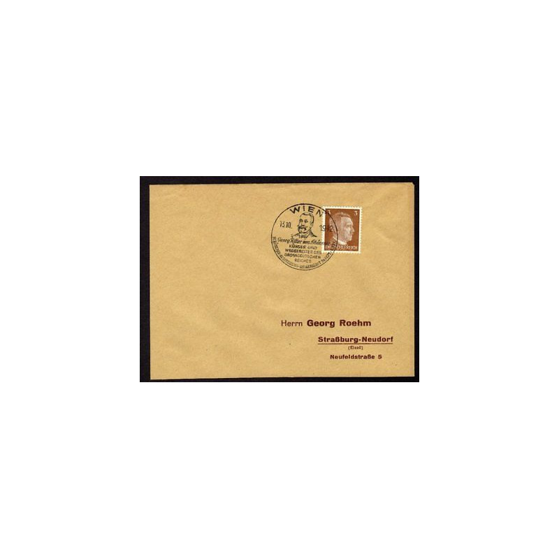 Allemagne n 706 Yv. cachet WW2 WIEN Timbre Allemand Hitler Mi n 782