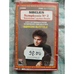 Sibelius Symphonie N2 Kuolema scène finale Simon Rattle Cassette...