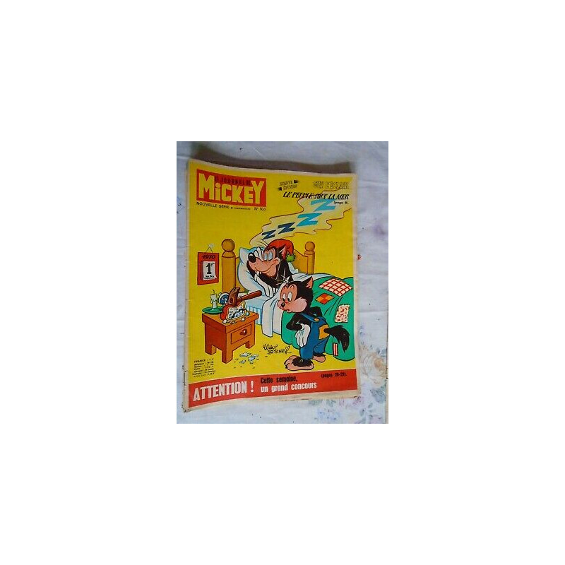 Le Journal de Mickey hebdomadaire N 933