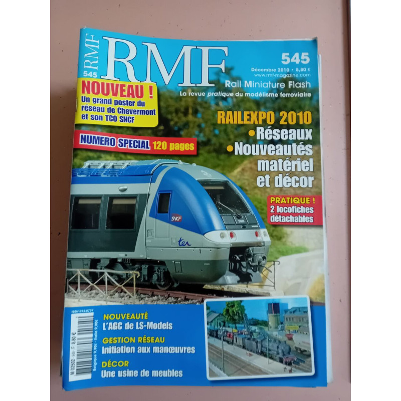 Revue RMF (Rail Miniature Flash) N° 545