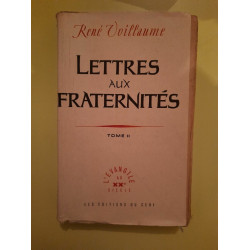 René Voillaume Lettres aux Fraternités Tome 2 Les