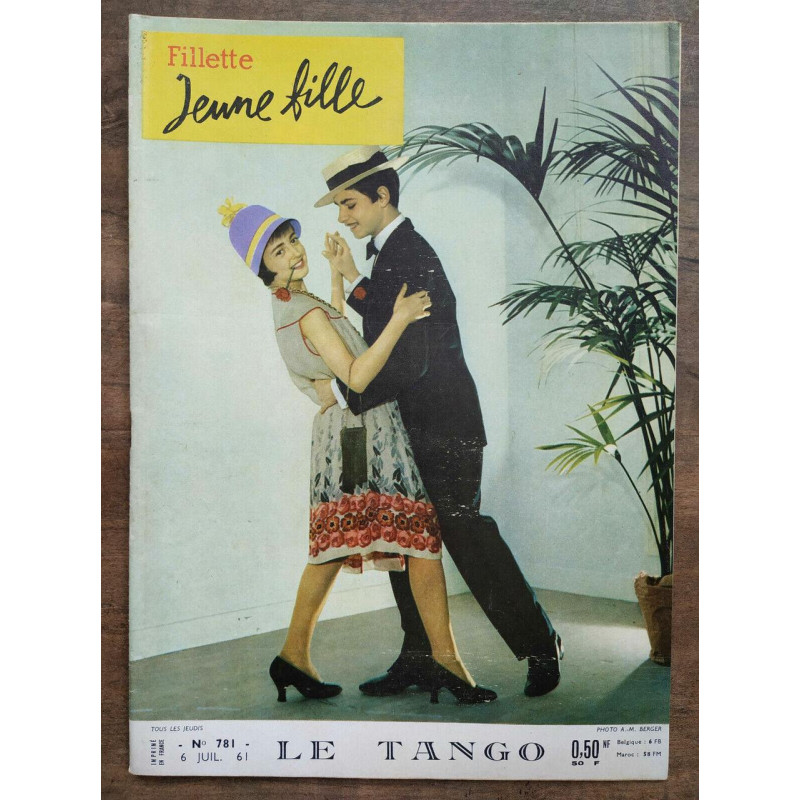 Fillette jeune fille n781 6 Juillet 1961