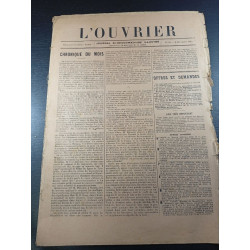 L'ouvrier n°64 - 1912