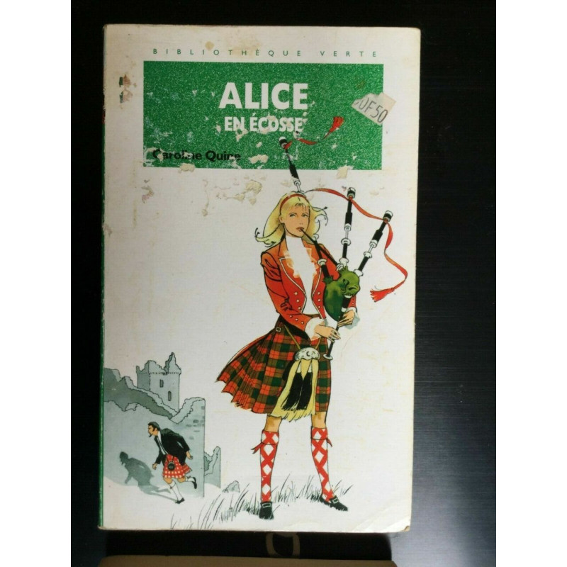 Bibliothéque verte Alice en ecosse hachette