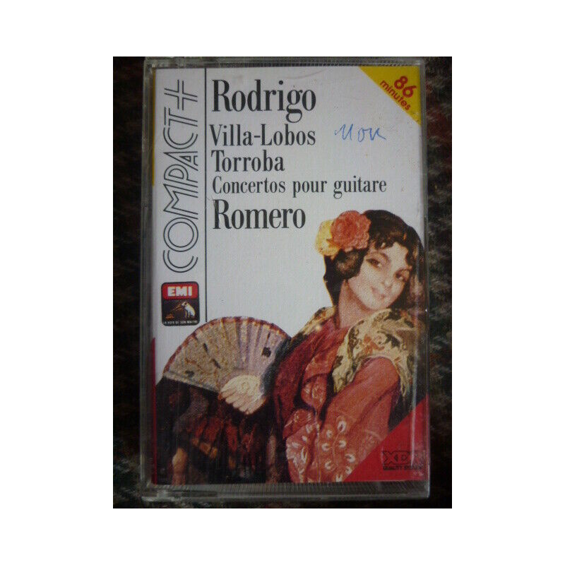 CONCERTOS POUR GUITARE ROMERO Cassette Audio-K7 EMI 1597429