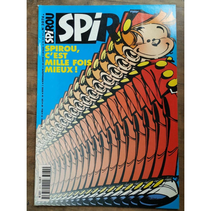 Magazine Spirou n3074 Mars 1997