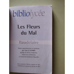 Bibliolycée - Les Fleurs du Mal Charles Baudelaire