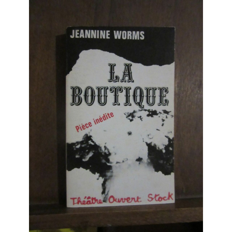 La boutique Théâtre ouvert