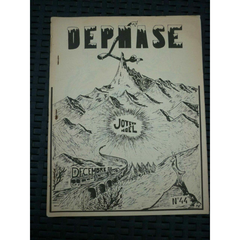 Le déphasé n44 Joyeux noël Décembre 1959 montereau