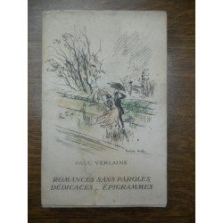 Romances sans paroles dédicaces epigrammes Cluny Volume 37