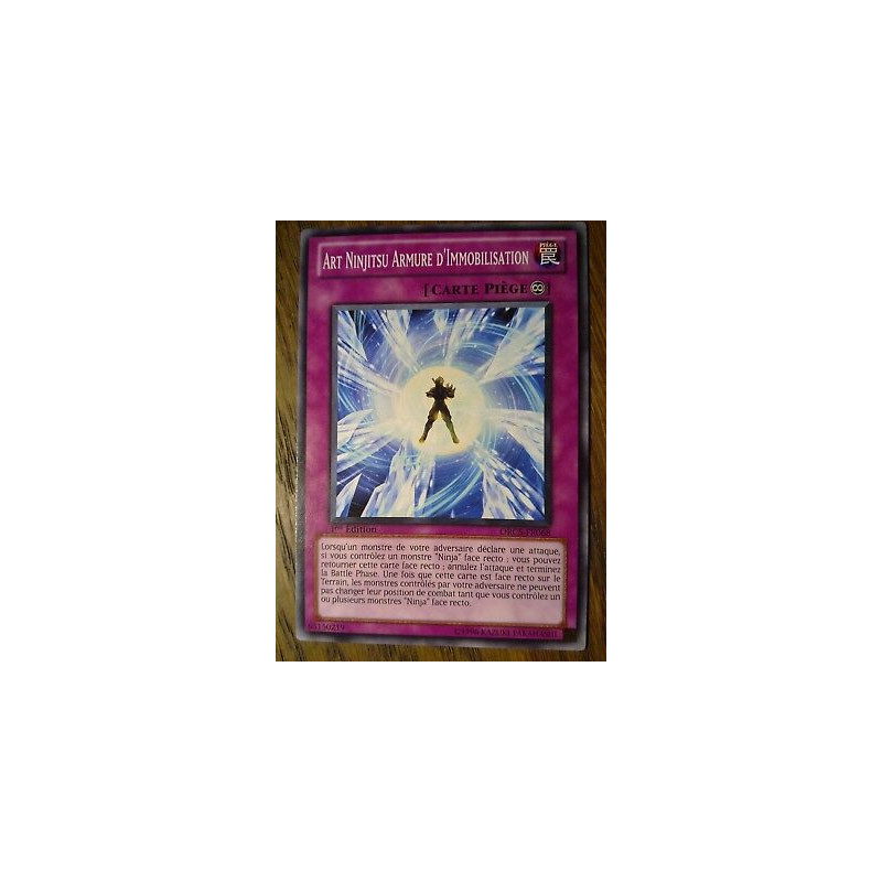 Art Ninjitsu Armure d'Immobilisation - Orcs-FR068 Yu-Gi-Oh