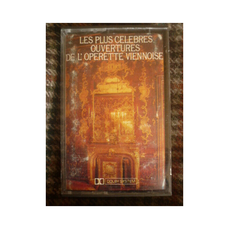 LES PLUS CELEBRES OUVERTURES DE L'OPERETTE VIENNOISE Cassette Audio-K7