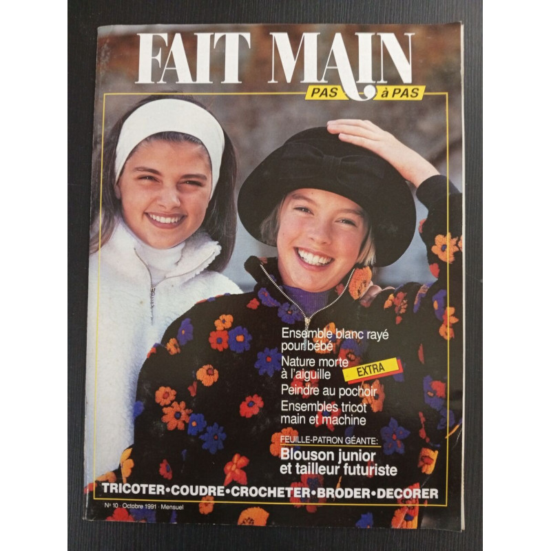 Revue Fait Main Pas à pas N° 10