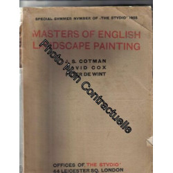 Masters of english landscape painting. (les maîtres de l'aquarelle...