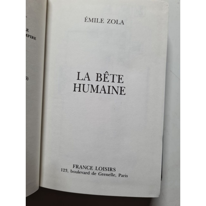 La Bête Humaine - 1991
