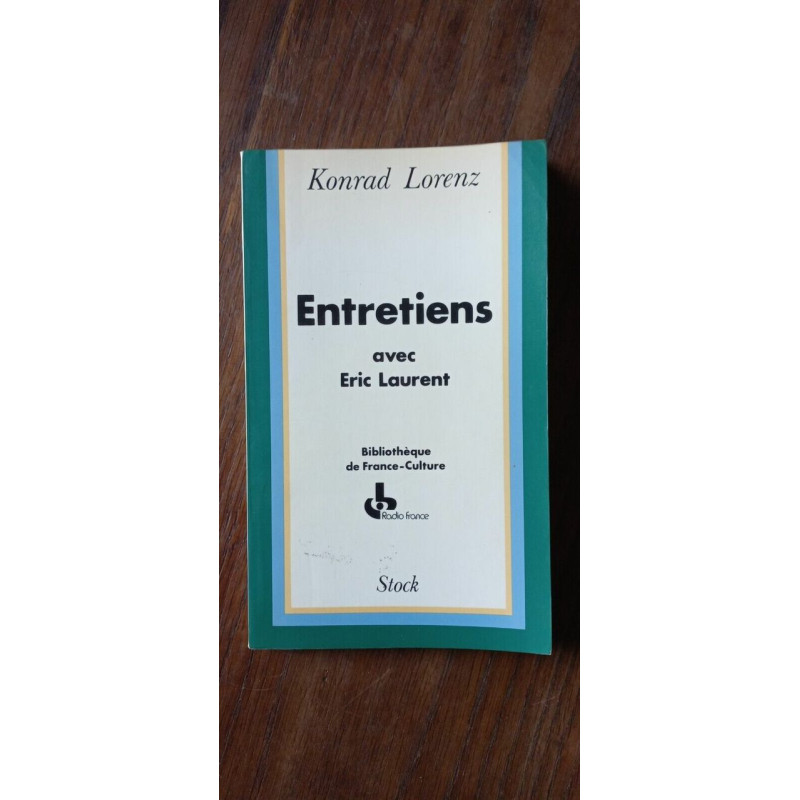 Konrad Lorenz Entretiens avec