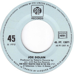 The Most Wanted Man In The USA / Lady Laura