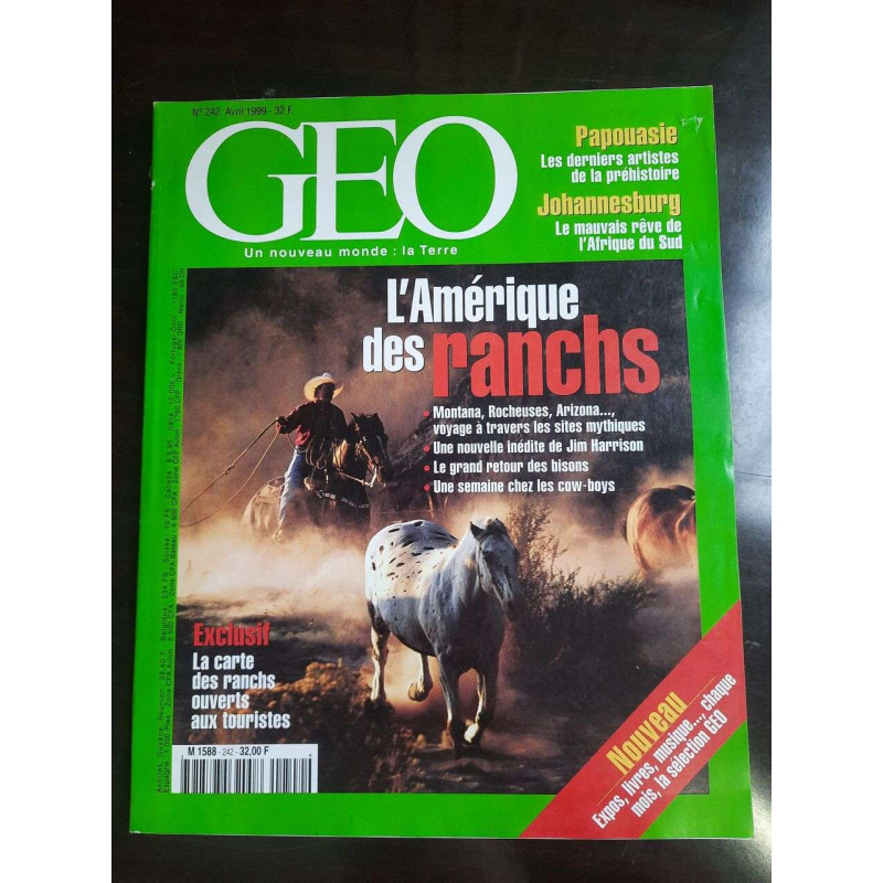 Geo-Un Nouveau Monde: La Terre Nº242 / Avril 1999