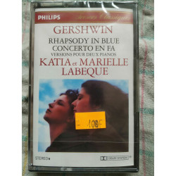 Gershwin Katia et Marielle Labeque Cassette Audio-K7 NEUVE SOUS...