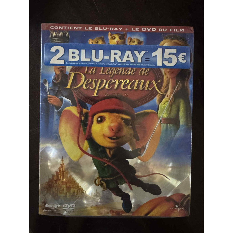 La légende de despereaux [Blu-ray] [FR Import] (NEUF SOUS BLISTER)
