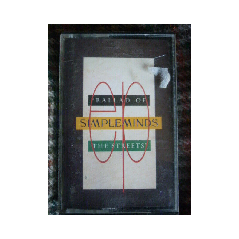 BALLAD OF THE streets' simpleminds Cassette Audio-K7 50690 PM 422