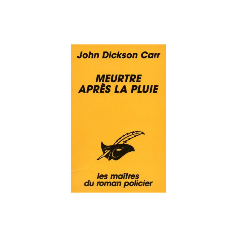 Meurtre après la pluie