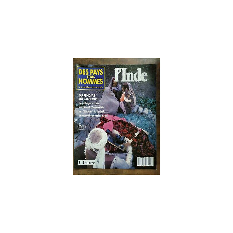 Des Pays et Des Hommes Nº 8 L'inde 1990